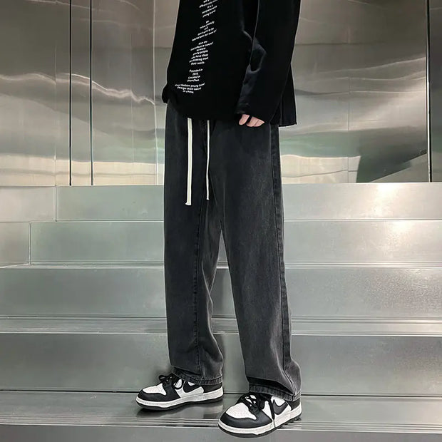 Men's Loose Fit Fashion Sports Jeans