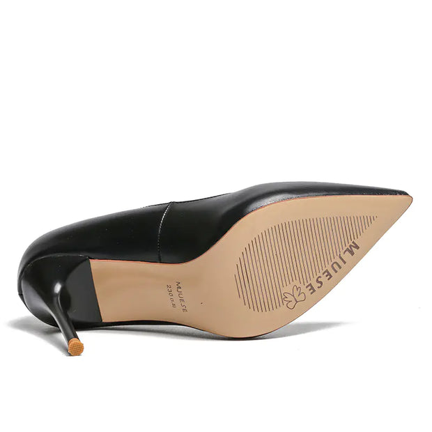 Winter Korean Style High Heels - Elegant Fashion Shoes
