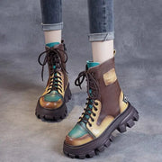 Round Toe Platform High-top Women's Fashion Shoes
