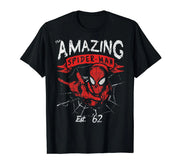 Marvel The Amazing Spider-Man Grunge Graphic T-Shirt T-Shirt