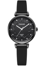 AIYISHI Watch for Women Nurses Nursing Students LadyVariety Colors Second HandSoft Silicone Band Waterproof Quartz Analog Female Watches (G705 Black)